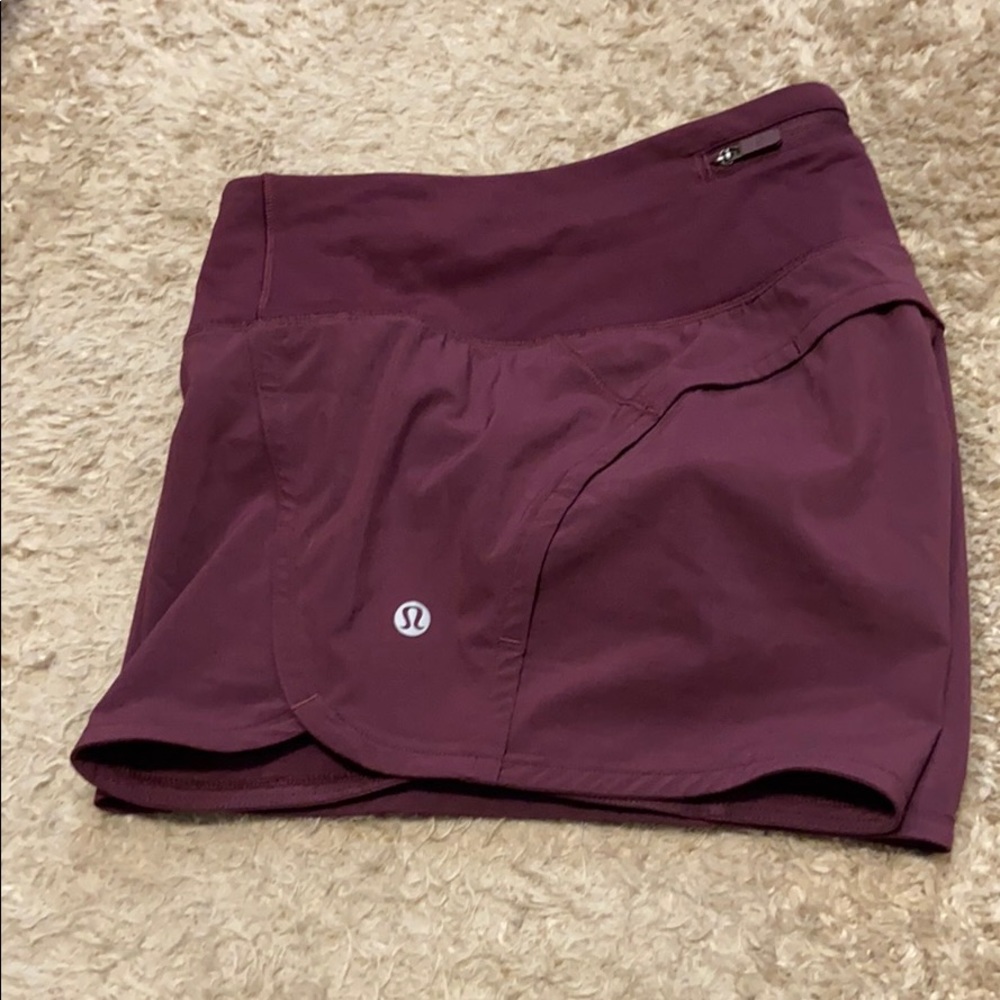 Lululemon speed up shorts